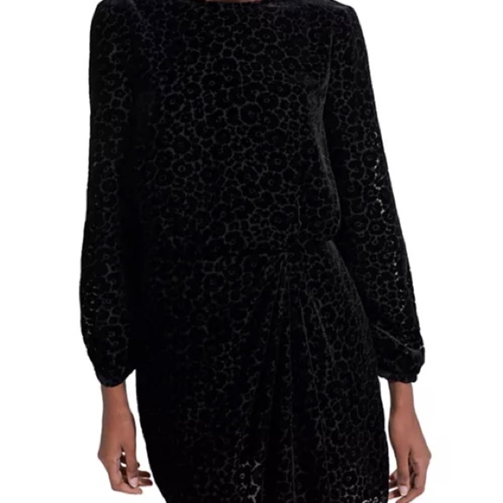 NWT Velvet Burnout Dress / The Kooples / MSRP $425 / Size Large